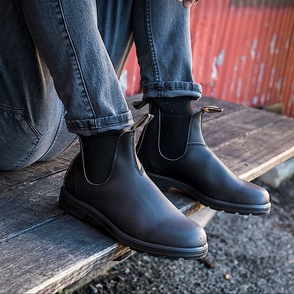Blundstone Brand New Premium Leather Chelsea Boots. Style# 510 in Black - Picture 1 of 9
